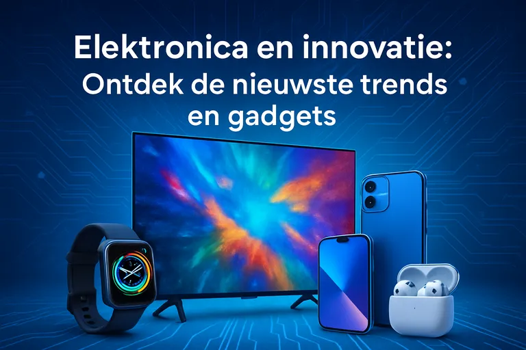 Elektronica en innovatie: Ontdek de nieuwste trends en gadgets