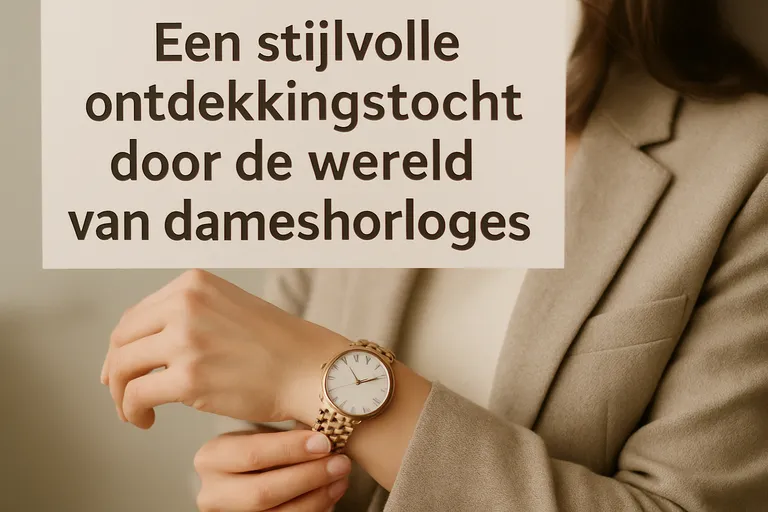 Een stijlvolle ontdekkingstocht door de wereld van dameshorloges